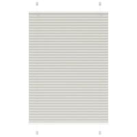 Plissé rolgordijn 100x100 cm stofbreedte 99,4 cm polyester - thumbnail