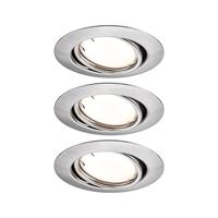 Paulmann 92464 LED-inbouwlamp Set van 3 stuks LED 14.7 W IJzer (geborsteld) - thumbnail