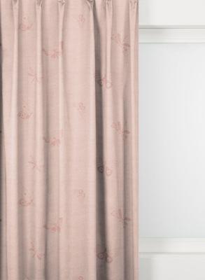 HEMA Gordijnstof Rozendaal vlinder roze (roze)