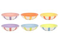 Cookinglife Diepe Borden / Pastaborden Summer Vibes ø 21 cm - 6 stuks - thumbnail