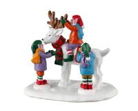 Reindeer Snowman Kersthuisje LEMAX - Lemax - thumbnail