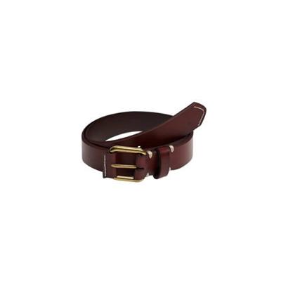 Mango Man leren riem donkerbruin Mango Man leren riem donkerbruin