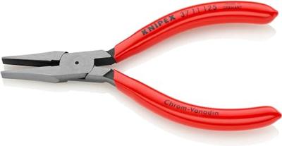 Knipex Grijptang voor fijnmechanica zwart geatramenteerd met kunststof bekleed 125 mm - 3711125 Knipex Grijptang voor fijnmechanica zwart geatramenteerd met kunststof bekleed 125 mm - 3711125