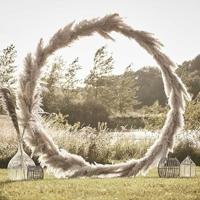 Koperen backdrop frame cirkel - thumbnail