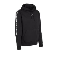 Nike hoodie zwart/wit - thumbnail