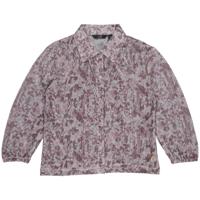 LEVV Little Meisjes shirt - Pippi - AOP Zacht grijs bloemen - thumbnail