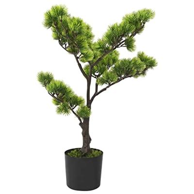 VidaXL Kunstplant met pot pinus bonsai 60 cm groen VidaXL Kunstplant met pot pinus bonsai 60 cm groen