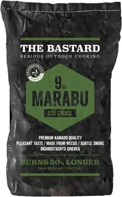 The Bastard Charcoal Marabu 9kg - Houtskool
