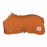 KNHS Hippiade fleecedeken oranje maat:175 - thumbnail