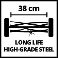 Einhell Handgrasmaaier GE-HM 38 S rood 3414165 - thumbnail