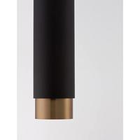 Lyora HanglampPongo M enkel 30cm zwart met goud - 9911525 - thumbnail