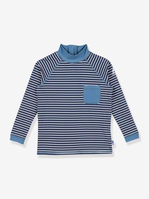 T-shirt met lange mouwen en UV-bescherming DELFIINI EKO FINKID jeansblauw