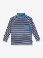 T-shirt met lange mouwen en UV-bescherming DELFIINI EKO FINKID jeansblauw - thumbnail