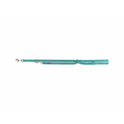 Verstelbare hondenriem Trixie Premium Licht Blauw L/XL
