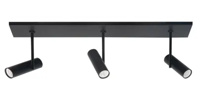 Highlight Spot Trend 3 lichts L 65 cm incl mini GU10 zwart Highlight Spot Trend 3 lichts L 65 cm incl mini GU10 zwart