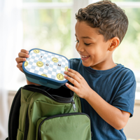 Mepal broodtrommel - Gepersonaliseerd - Cool Blue - thumbnail