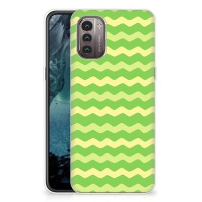 Nokia G21 | G11 | TPU bumper | Waves Green Nokia G21 | G11 | TPU bumper | Waves Green