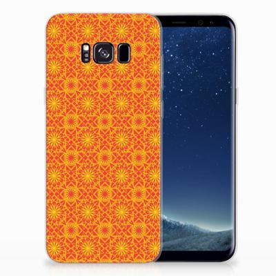 Samsung Galaxy S8 Plus | TPU bumper | Batik Oranje Samsung Galaxy S8 Plus | TPU bumper | Batik Oranje