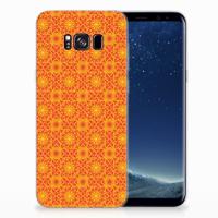 Samsung Galaxy S8 Plus | TPU bumper | Batik Oranje - thumbnail