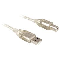 Delock Kabel USB 2.0 Upstream 0,5 m met ferrietkern - thumbnail