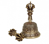 Bel & Dorje Messing Beste Kwaliteit - thumbnail