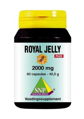 SNP Royal jelly 2000 mg puur 60 Vegetarische capsules