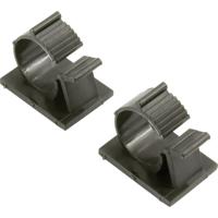 Bevestigingssokkel Zelfklevend 93013c1217 Zwart 10 stuk(s) - thumbnail