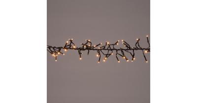 Kerstverlichting Classic clusterverlichting flash 384 LED / 2.4 meter en 32 LED knipperend met timer Anna's collection - Annas collection