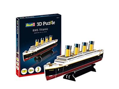 Revell 00112 3D-Puzzle RMS Titanic Aantal puzzelstukjes: 30 Revell 00112 3D-Puzzle RMS Titanic Aantal puzzelstukjes: 30