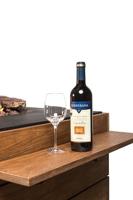 Happy Cocooning: Teakhouten Side Table klein met Poeder coated/rubber steunen - 2 stuks - thumbnail