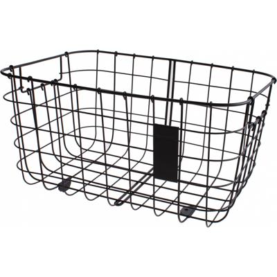 Basil robin - fietsmand - voorop - zwart