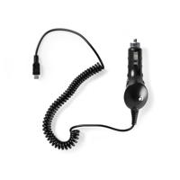 Auto-oplader | 1,0 A | Vaste kabel | micro-USB | Zwart - thumbnail