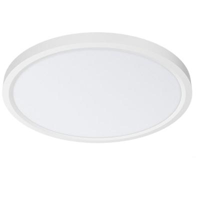 LED Plafondlamp - Brinton Jin - 36W 3960lm - 865 Helder/Koud Wit 6500K - Ø400 mm - Opbouw - Rond - Wit