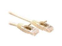 ACT IK8405 U/UTP CAT6 Patchkabel Ivoor -5 meter - thumbnail