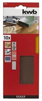 kwb 815180 Schuurpapier Korrelgrootte (num) 180 (l x b) 230 mm x 93 mm 10 stuk(s) - thumbnail