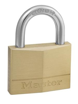 Masterlock 50mm - 25mm shackle, 7mm diam. - double locking - 5-pin cylinder - 150EURD