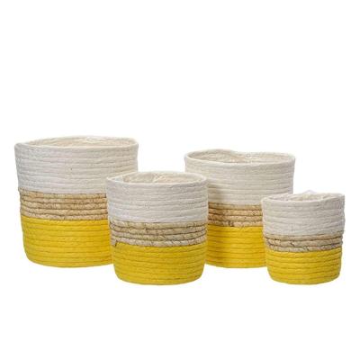 Plantenbakkenset KSD Tricolor 100 % Gerecycled (4 Stuks) Plantenbakkenset KSD Tricolor 100 % Gerecycled (4 Stuks)