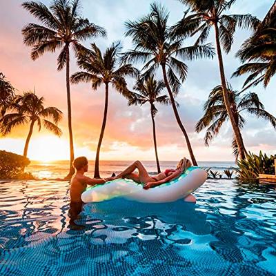 Intex 56874EU Wet Set Collection Luchtmat 191x99 cm Blauw/Wit - thumbnail