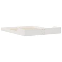 Bedframe Wit 140 x 200 cm Massief grenenhout - thumbnail