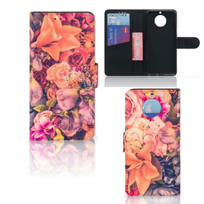 Moto G5S Hoesje Bosje Bloemen