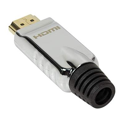 LogiLink CHP001 HDMI Adapter [1x Open kabeleinde - 1x HDMI-stekker] Zwart, Zilver
