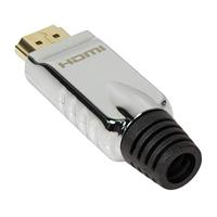 LogiLink CHP001 HDMI Adapter [1x Open kabeleinde - 1x HDMI-stekker] Zwart, Zilver - thumbnail