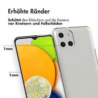 Accezz Clear Case voor Samsung Galaxy A03 Telefoonhoesje Transparant - thumbnail