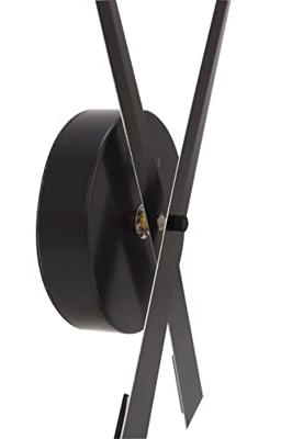 Grote wandklok - 85 cm - Aluminium - 'Hands'