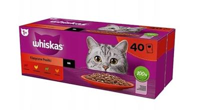 WHISKAS Classic Meals Mix - nat kattenvoer - 40x85g