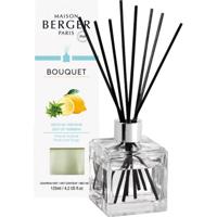 Parfumverspreider met sticks Cube 125ml Zeste de Verveine - thumbnail