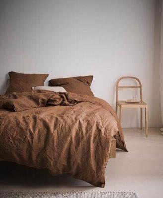 Marc O'Polo Marc O' Polo dekbedovertrek Valka warm-pecan
