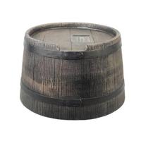 Nature standaard voor regenton met hout-look 45x28,5 cm bruin - thumbnail