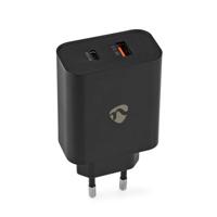 Oplader | Snellaad functie | 2.0 / 2.25 / 3.25 A | Outputs: 2 | USB-A / USB-C© | 65 W | Automatisc - thumbnail