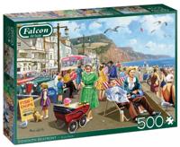 Sidmouth Seafront Puzzel 500 Stukjes - thumbnail